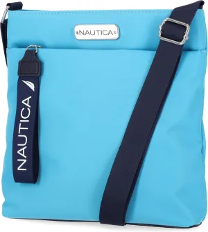 Nautica Diver Nylon Small Women's Crossbody Bag Purse with Adjustable Shoulder Strap