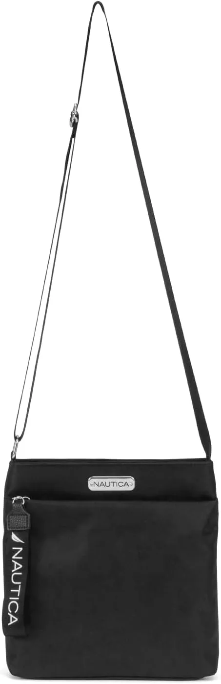 Nautica Diver Nylon Small Women's Crossbody Bag Purse with Adjustable Shoulder Strap