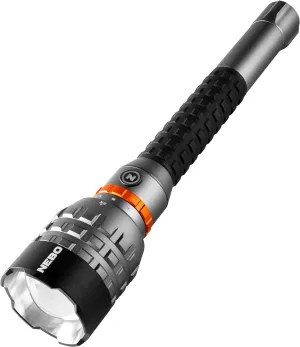 NEBO DAVINCI 18000 Mag Dial Flashlight | 18000 Lumens, 5 Light Modes, Rechargeable Waterproof Flashlight for Hiking, Camping & Hunting, Tactical Self Defense, Includes USB-C Charging Cable