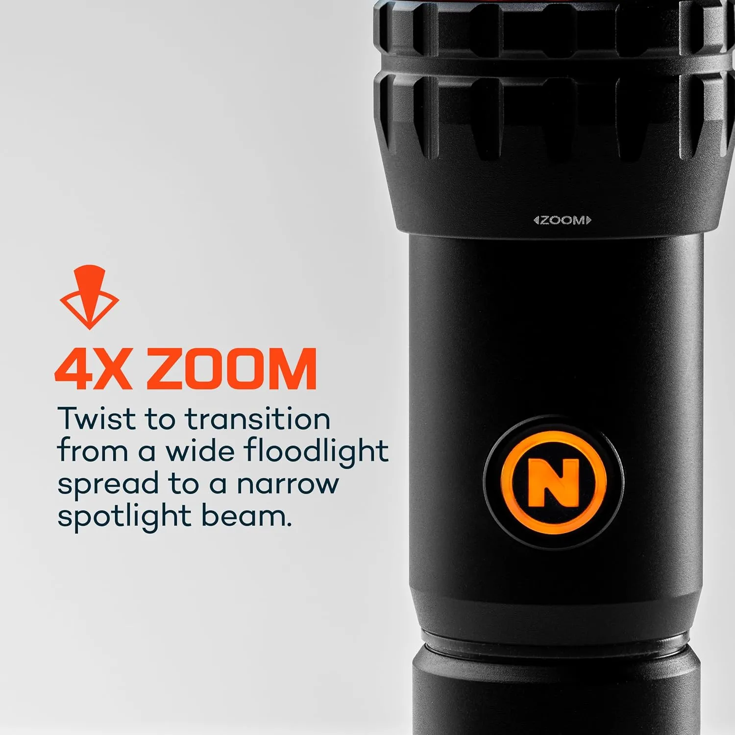NEBO SLYDE KING 2K Flashlight | 2000 Lumens, 7 Light Modes, Rechargeable COB Work Light & LED Flashlight, Magnetic Base, Waterproof, Great for Camping & Hunting, Includes USB-C Charging Cable