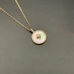 Necklace Compass Act now Star Local shipping