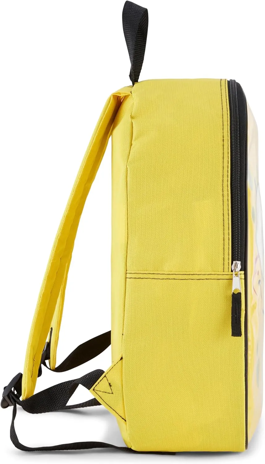 Nickelodeon SpongeBob Backpack for Kids 15” | Cute SpongeBob SquarePants Bookbag for Boys and Girls | Padded Straps & Large Zip Compartment | SpongeBob Back to School Supplies