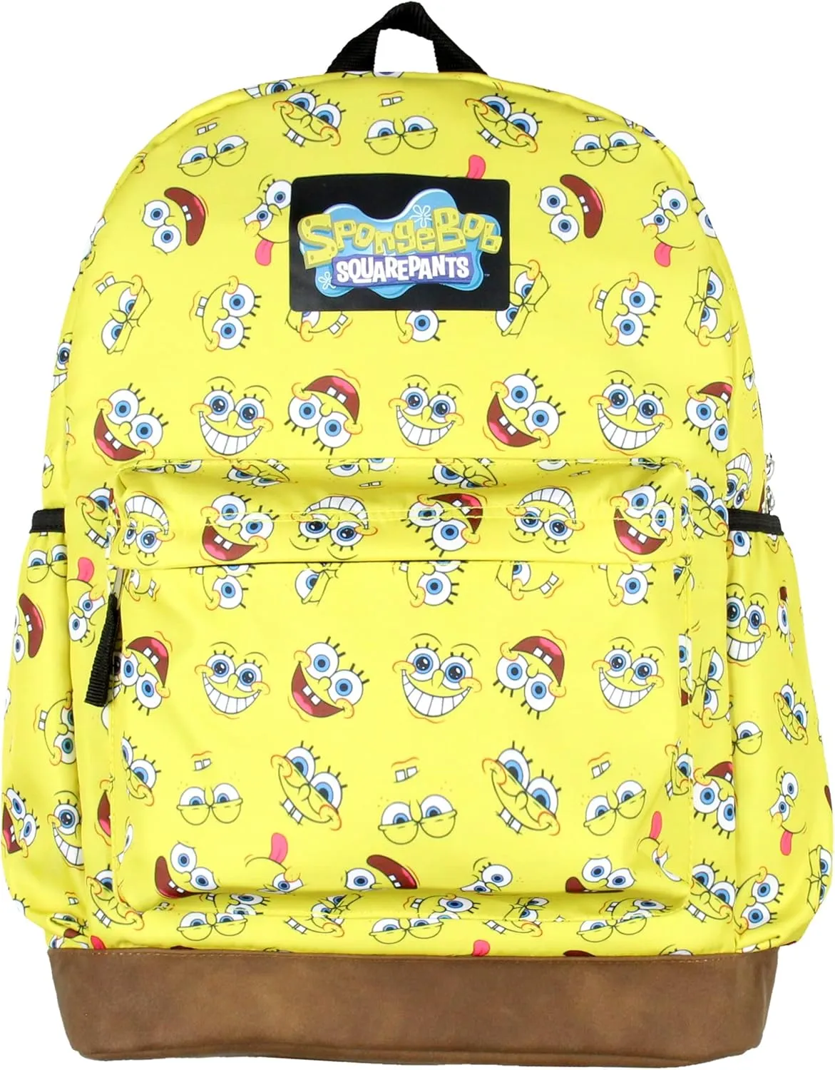 Nickelodeon SpongeBob SquarePants Face Expressions All Over Print Backpack