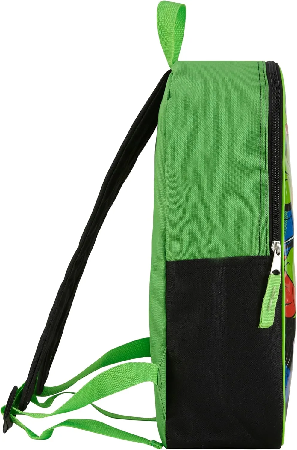 Nickelodeon Teenage Mutant Ninja Turtles Backpack for Kids 15” | Cool TMNT Bookbag for Boys | Padded Straps & Large Zip Compartment | TMNT Back to School Supplies