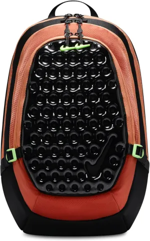 Nike Air Max Unisex Adult Backpack (17L) One Size (Black/Rugged Orange/Lime Blast)
