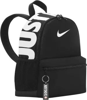 Nike Kid's Brasilia JDI Mini Backpack (11L), Black/Black/White, MISC
