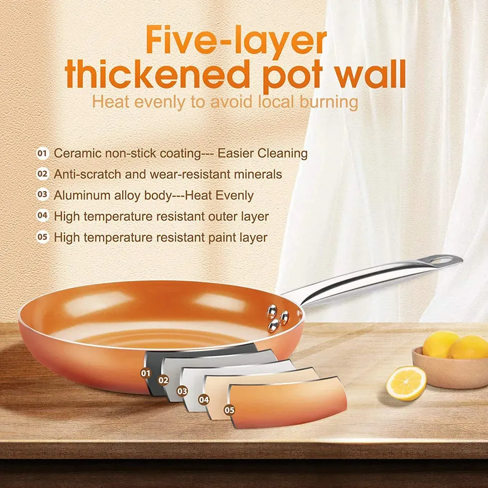 Non-stick Copper Frying Pan