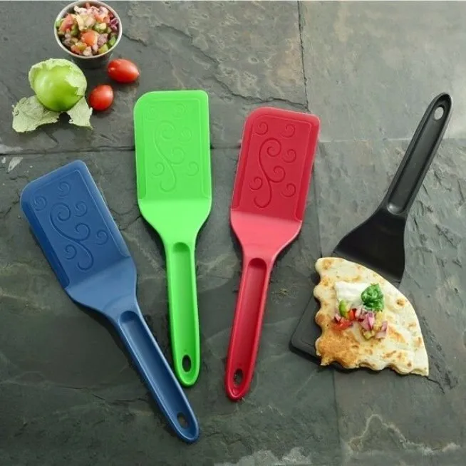 Norpro Heat-Resistant Rigid Nylon Spatula Turner - Pot & Pan Scraper
