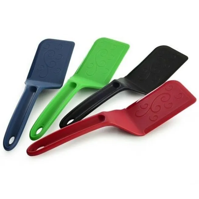 Norpro Heat-Resistant Rigid Nylon Spatula Turner - Pot & Pan Scraper