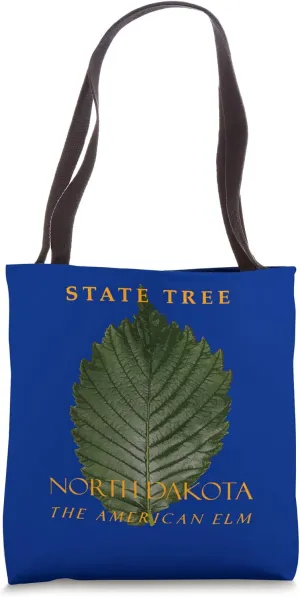 North Dakota Territory Tree The American Elm Tote Bag