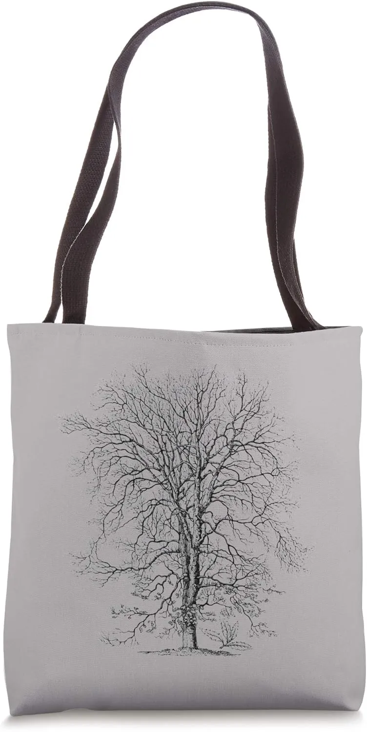Oak Tree Tree Natural Oak Tree Woodsman Tote Bag
