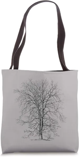 Oak Tree Tree Natural Oak Tree Woodsman Tote Bag