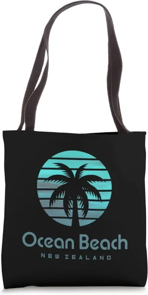 Ocean Beach New Zealand Tote Bag