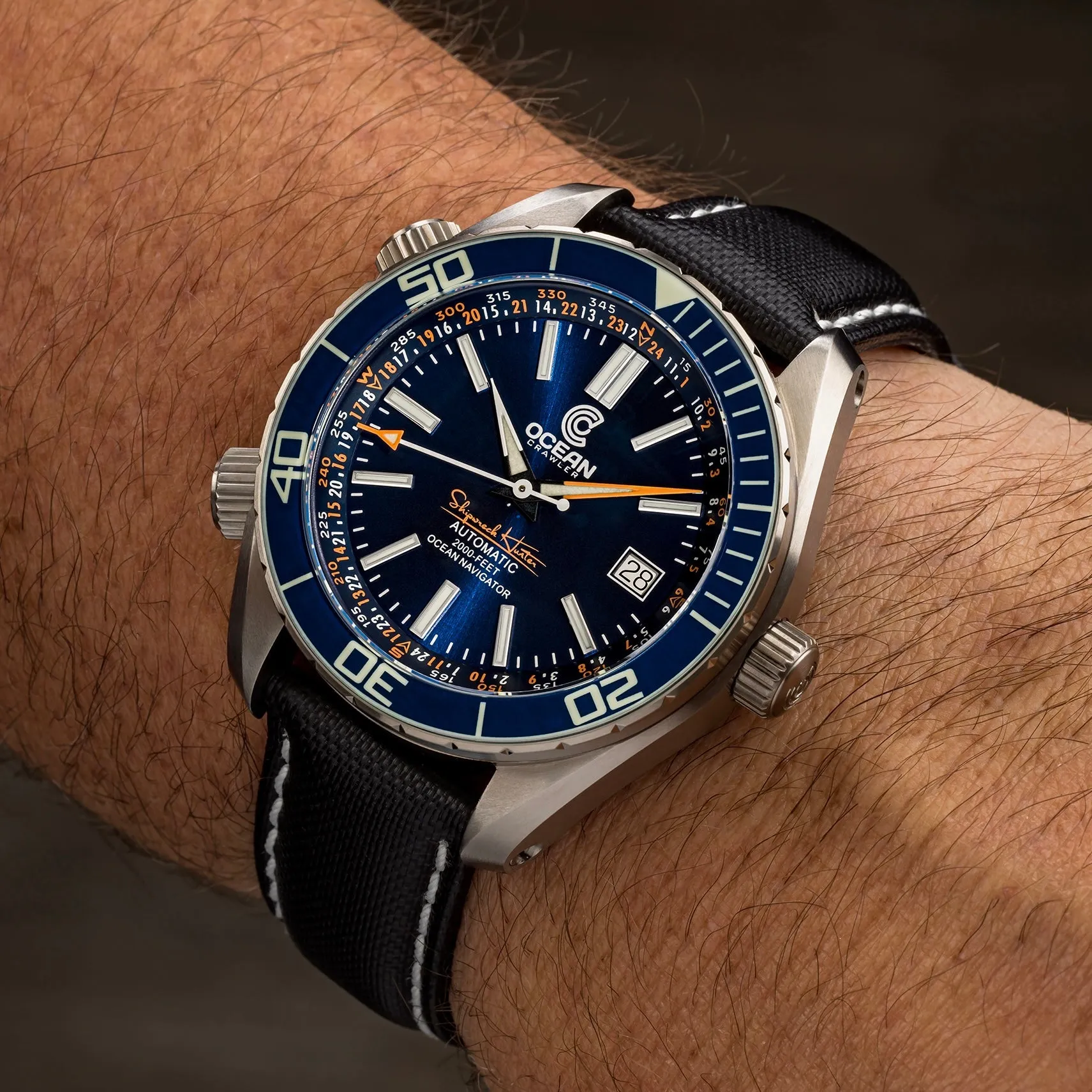 Ocean Crawler Ocean Navigator - Blue V3 - Titanium