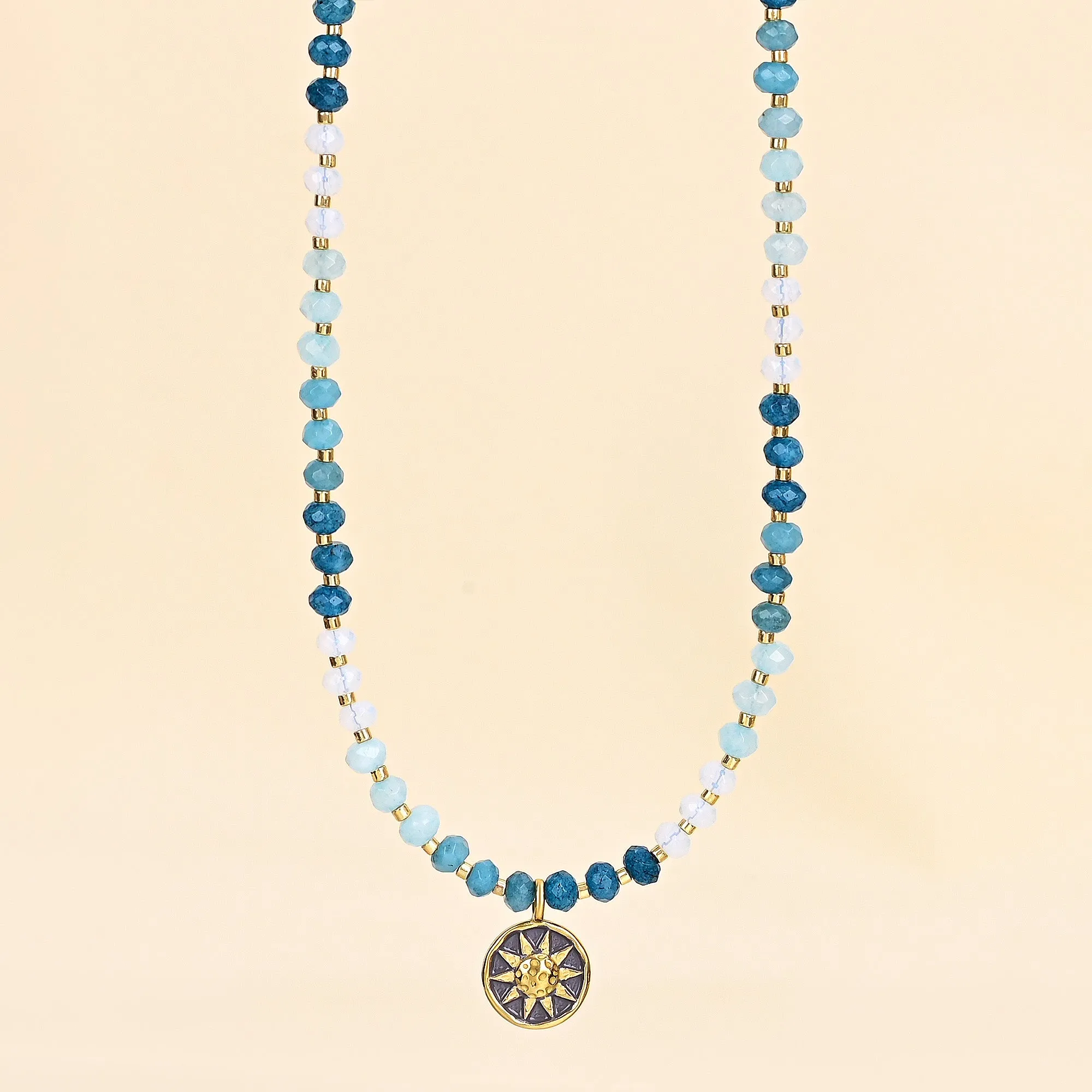 Ocean Glow Jade Necklace