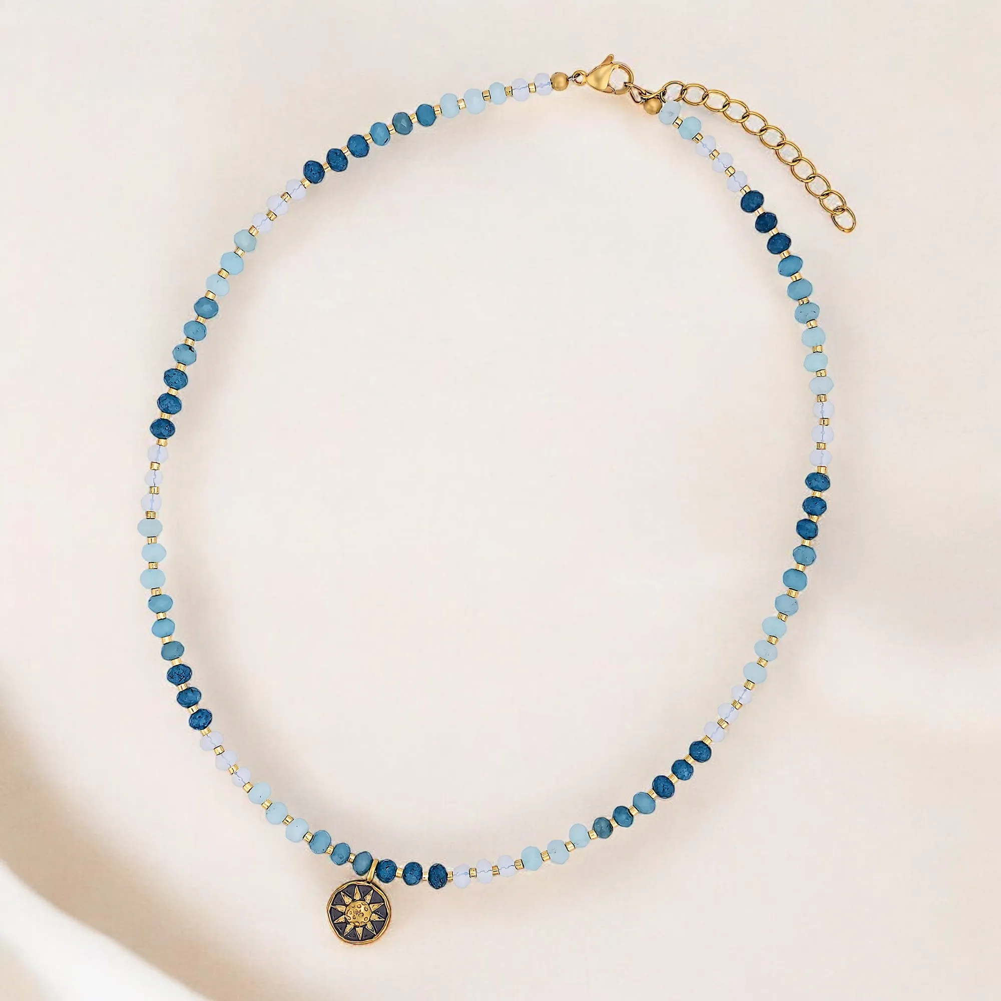 Ocean Glow Jade Necklace