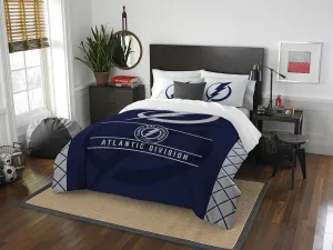 Officially Licensed NHL Twin or Full/Queen Comforter and Sham Set
