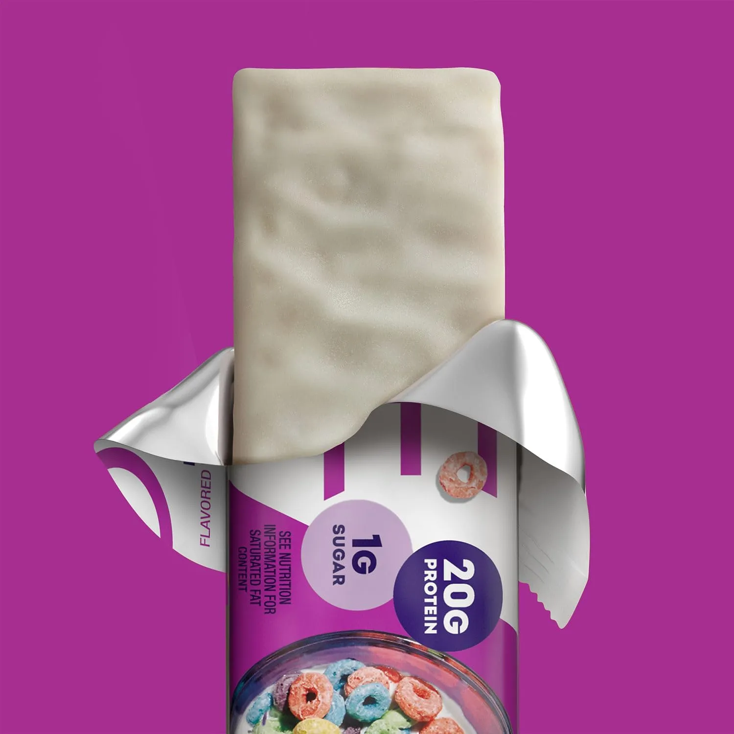 ONE Protein Bars, Fruity Cereal, Gluten Free with 20g Protein and 1g Sugar, Pantry Staples, 2.12 oz (12 Count), Packaging May Vary
