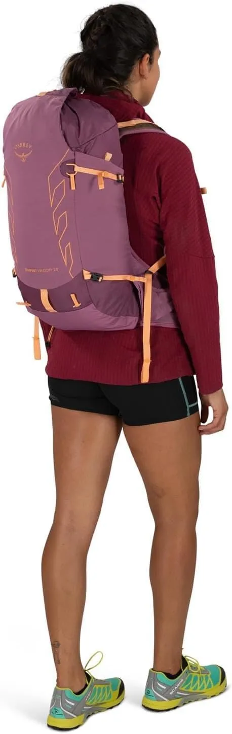 Osprey Tempest Velocity 20L Women's Hiking Backpack, Pashmina/Melon, WM/L