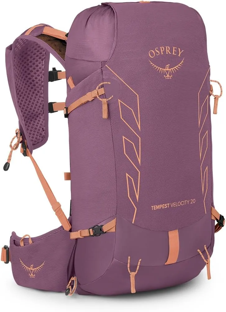 Osprey Tempest Velocity 20L Women's Hiking Backpack, Pashmina/Melon, WM/L