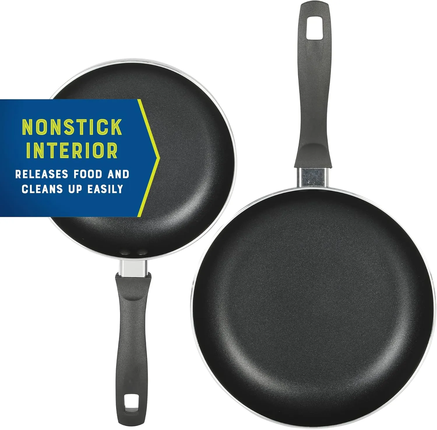 Oster Clairborne 10 Piece Aluminum Cookware Set W/Tools