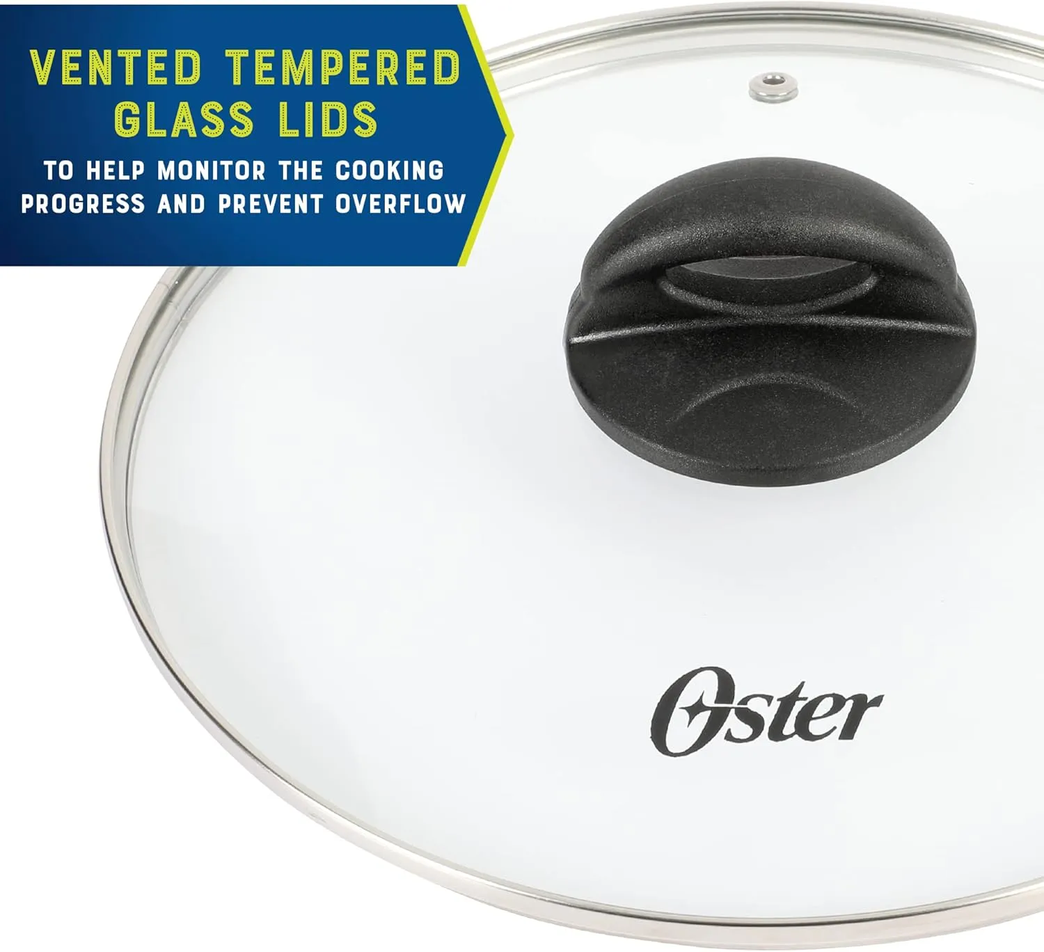 Oster Clairborne 10 Piece Aluminum Cookware Set W/Tools