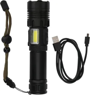 Outdoor Emergency Flashlight - LED Multifunction Waterproof Electric Torch