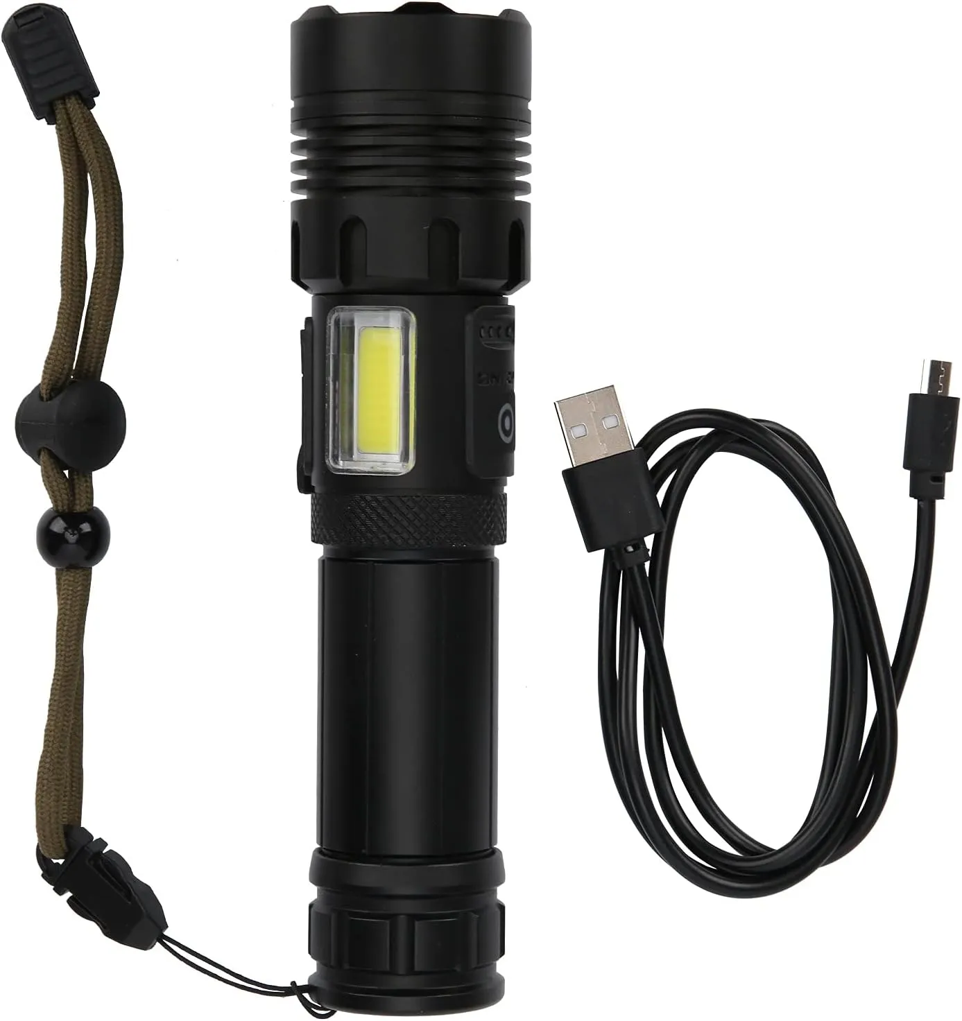 Outdoor Emergency Flashlight - LED Multifunction Waterproof Electric Torch