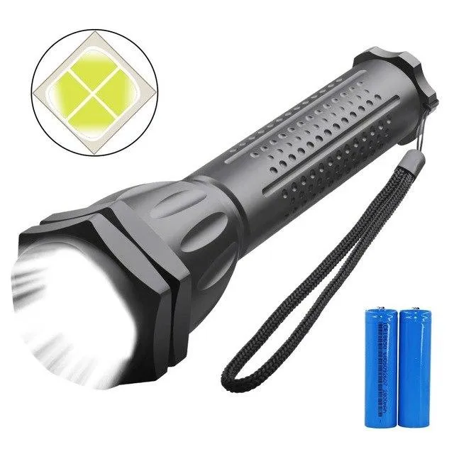 PANYUE LED Rechargeable Flashlight XHP-50 linterna torch 4000 lumens 18650 Battery Outdoor Camping Powerful Led Flashlight