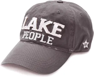Pavilion Gift Company Lake People Adjustable Strap Cap