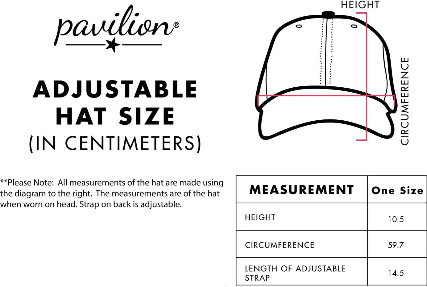 Pavilion Gift Company Lake People Adjustable Strap Cap