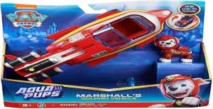 Paw Patrol Aqua Pups, Chase Transforming Shark Vehicle with Collectible Action Figure, Kids’ Toys for Ages 3 and up