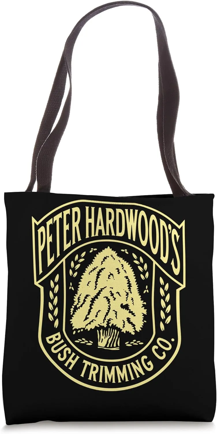Peter Hardwood's Bush Trimming Company Landscape Gardening Tote Bag
