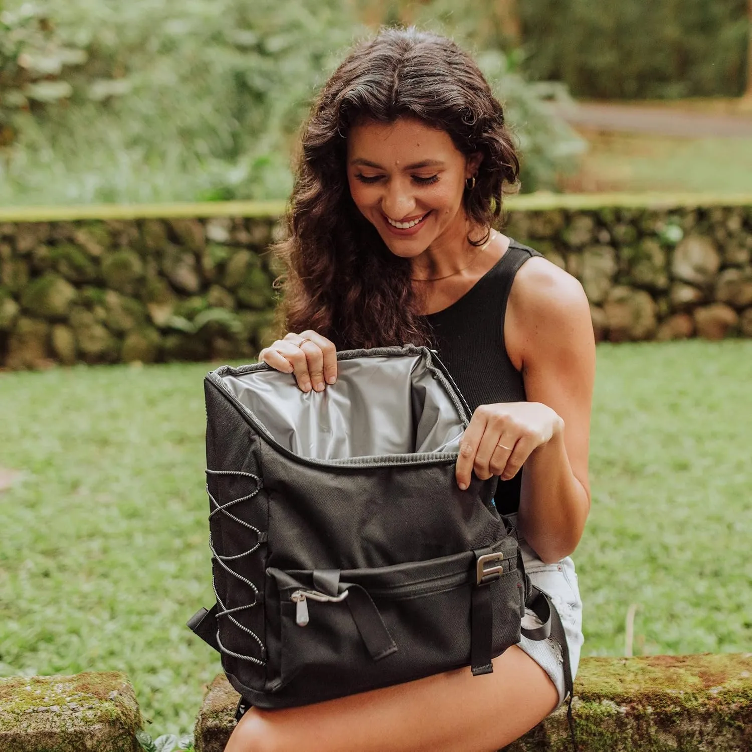 PICNIC TIME OTG Traverse Backpack Cooler, Soft Cooler, Hiking Backpack