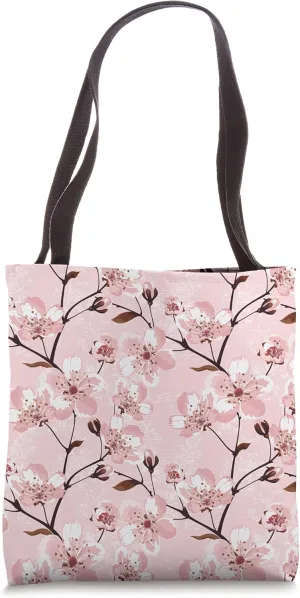 Pink Floral Pink Cherry Blossom Tree Washington D.C. Japan Tote Bag