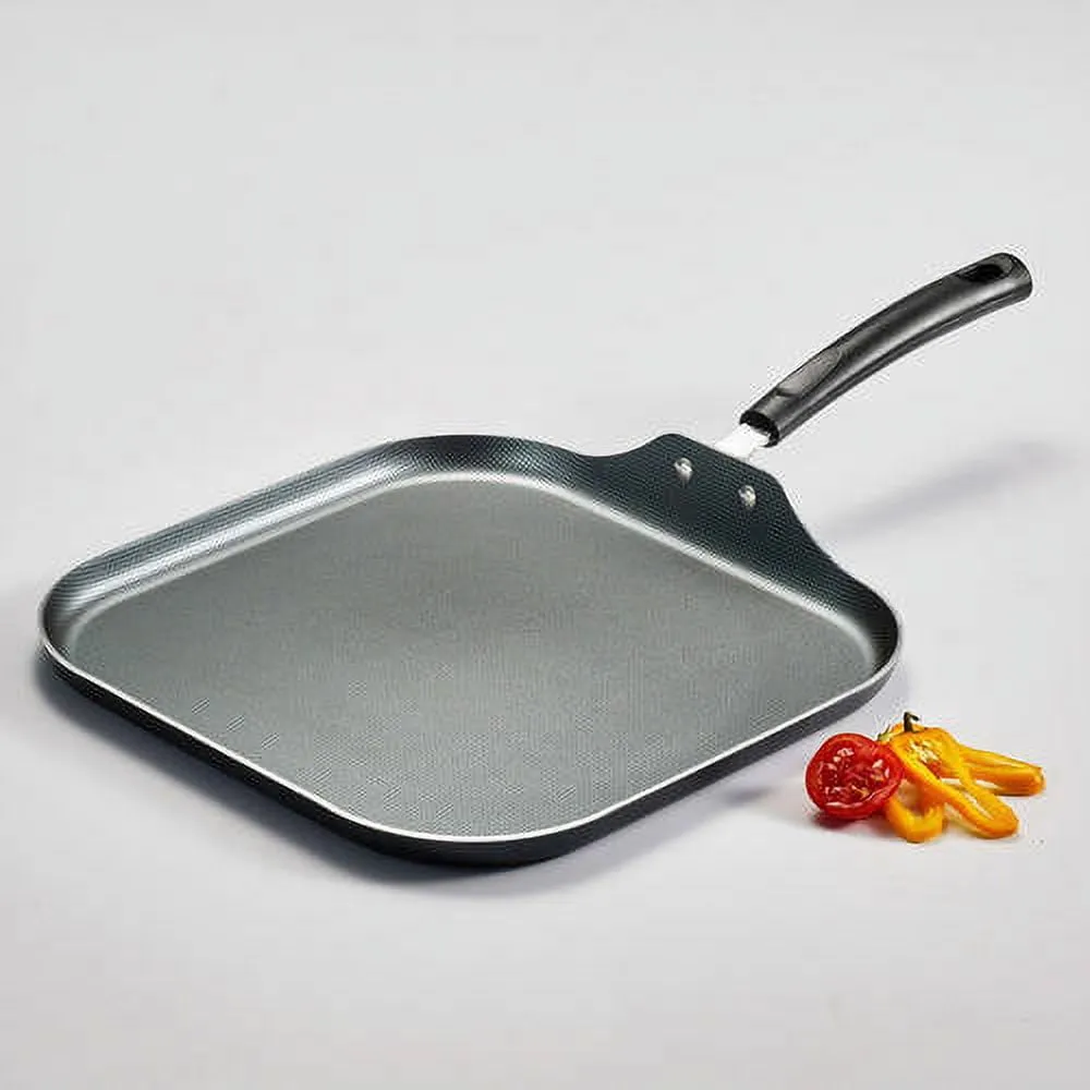 PrimaWare 11" Non-Stick Steel Gray Square Griddle