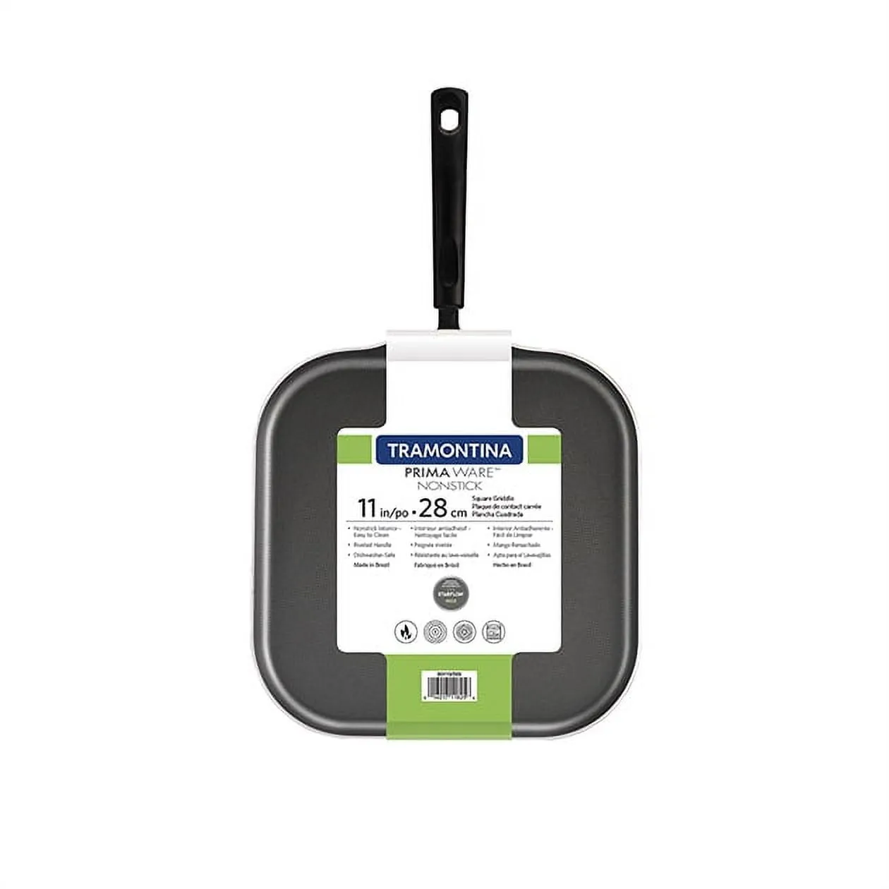 PrimaWare 11" Non-Stick Steel Gray Square Griddle