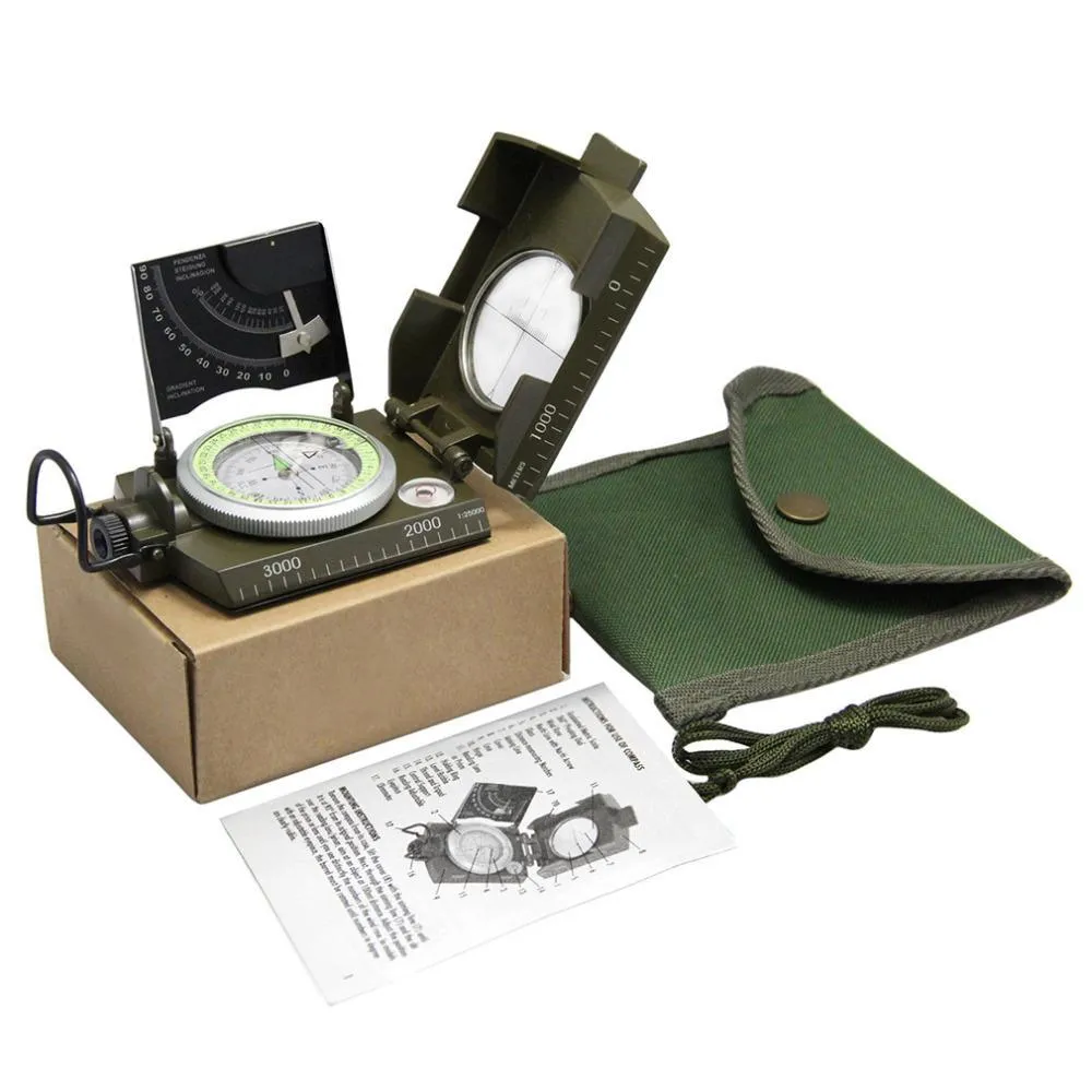 Professional MILSPEC Metal 4-IN-1 Compass