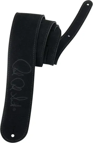 PRS Guitars Suede Guitar Strap, Black (100158::001:)