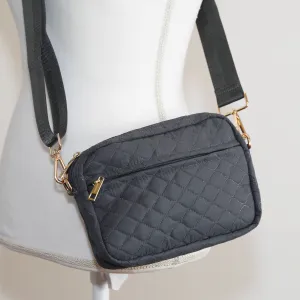Quilted Crossbody - Black