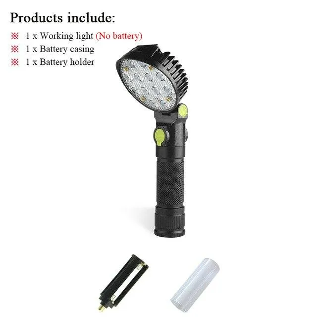 rechargeable 18650 or AAA battery cob led flashlight usb warning light flash light waterproof torch linterna flashlight magnet