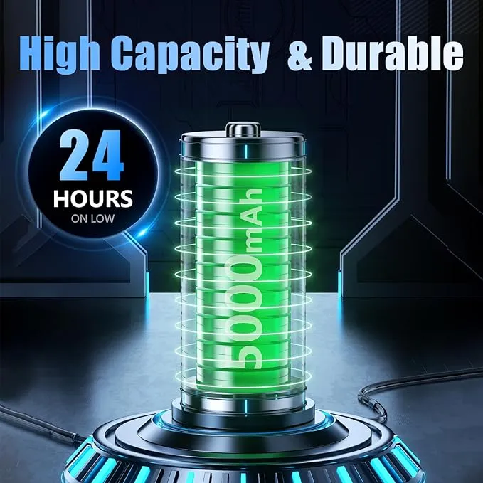 Rechargeable Flashlights High Lumens - 900000LM Super Bright Flashlight - High Power Flashlight with LCD Display, Zoomable, Waterproof, Handheld Flashlights for Emergencies, Camping - 2 Pack, Medium