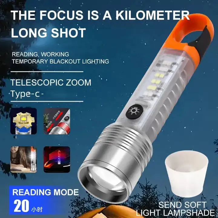 Rechargeable UV   LED Flash Light 1200mah Battery