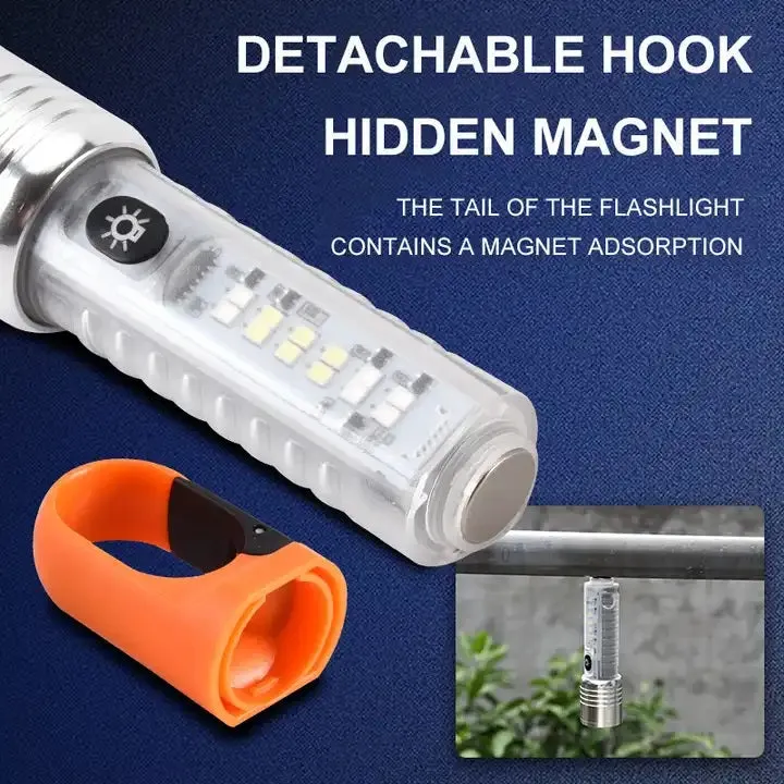 Rechargeable UV   LED Flash Light 1200mah Battery