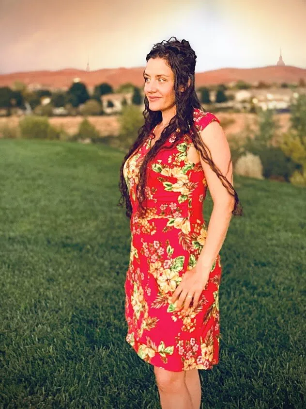 Red Hibiscus EVERYDAY Dress
