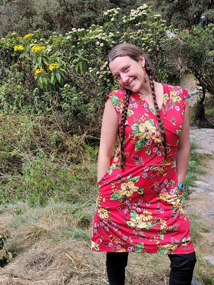 Red Hibiscus EVERYDAY Dress