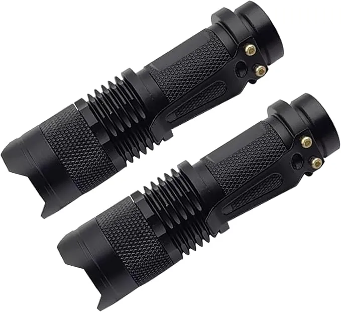 Red Light Flashlight, Single Mode Mini LED Flashlight for Astronomy, Aviation, Outdoor Activities, Night Observation