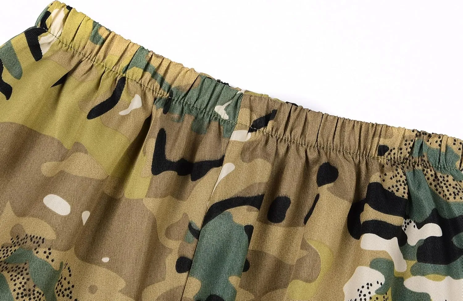 ReliBeauty Soldier Costume Army Camouflage Uniform