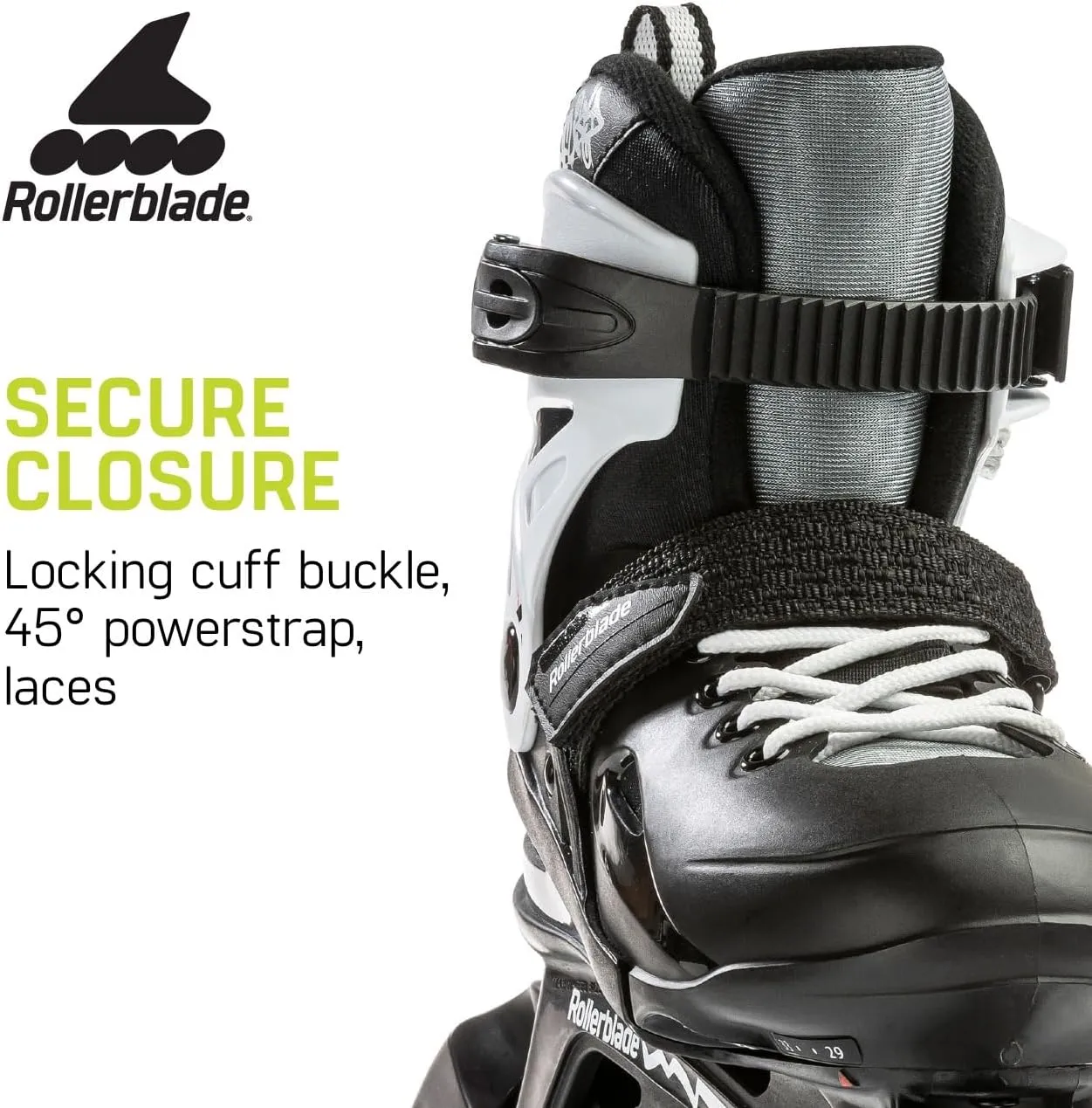 Rollerblade Fury Junior Adjustable Fitness Inline Skate