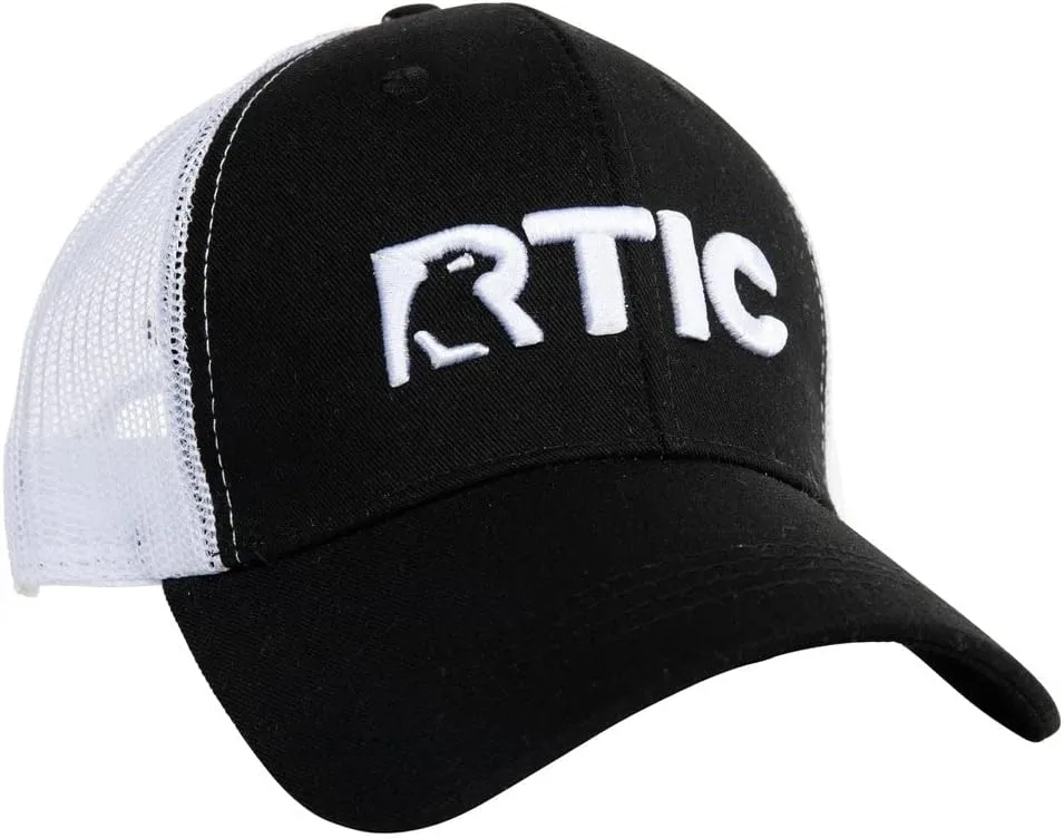 RTIC Logo Trucker Hat, Baseball Hat, Adjustable Strap, Fits Up to Hat Size 7 ⅞